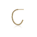 Rope Hoop Earring Medium
