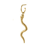 Serpent Hoop Earring