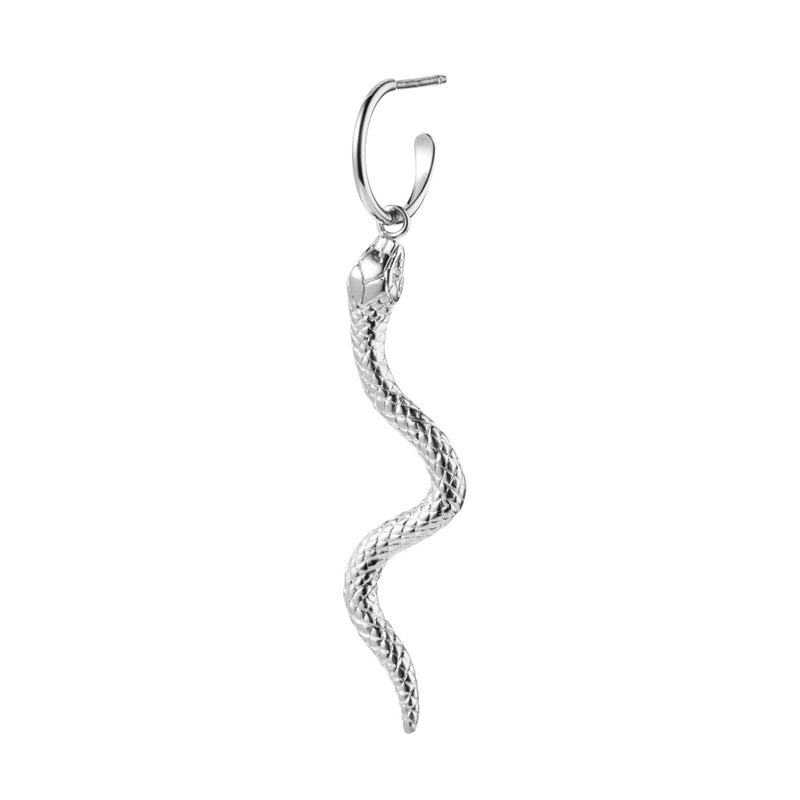 Serpent Hoop Earring
