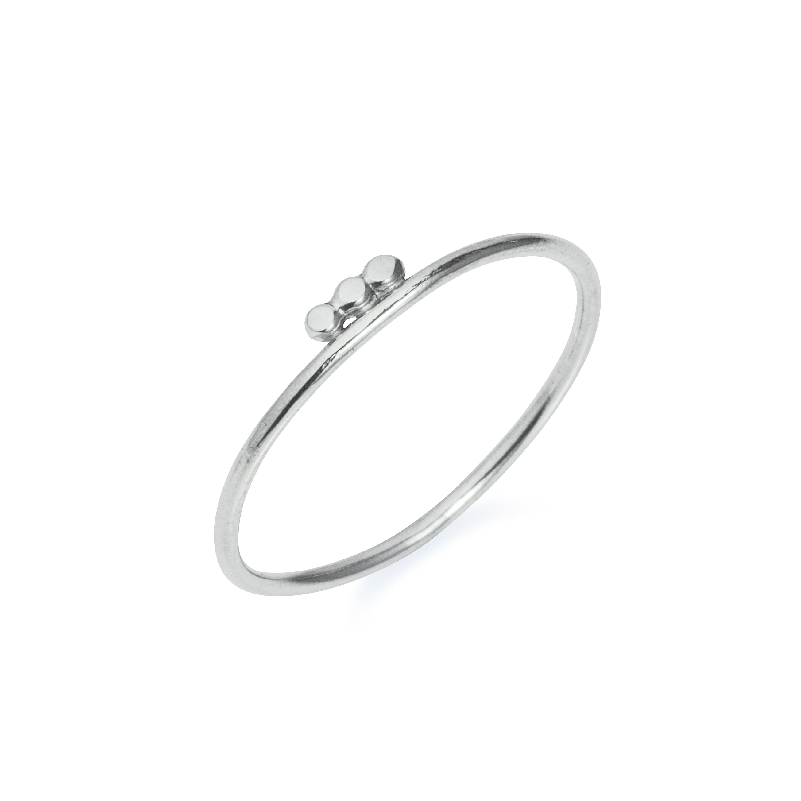 Speakeasy 3-Stud Ring