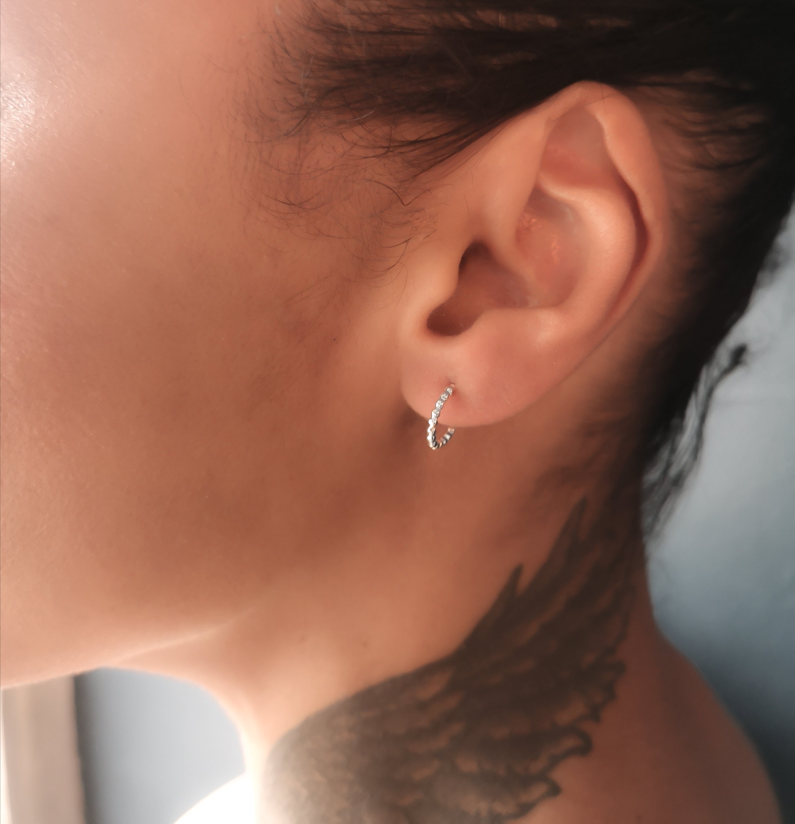 Speakeasy Hoop Earrings