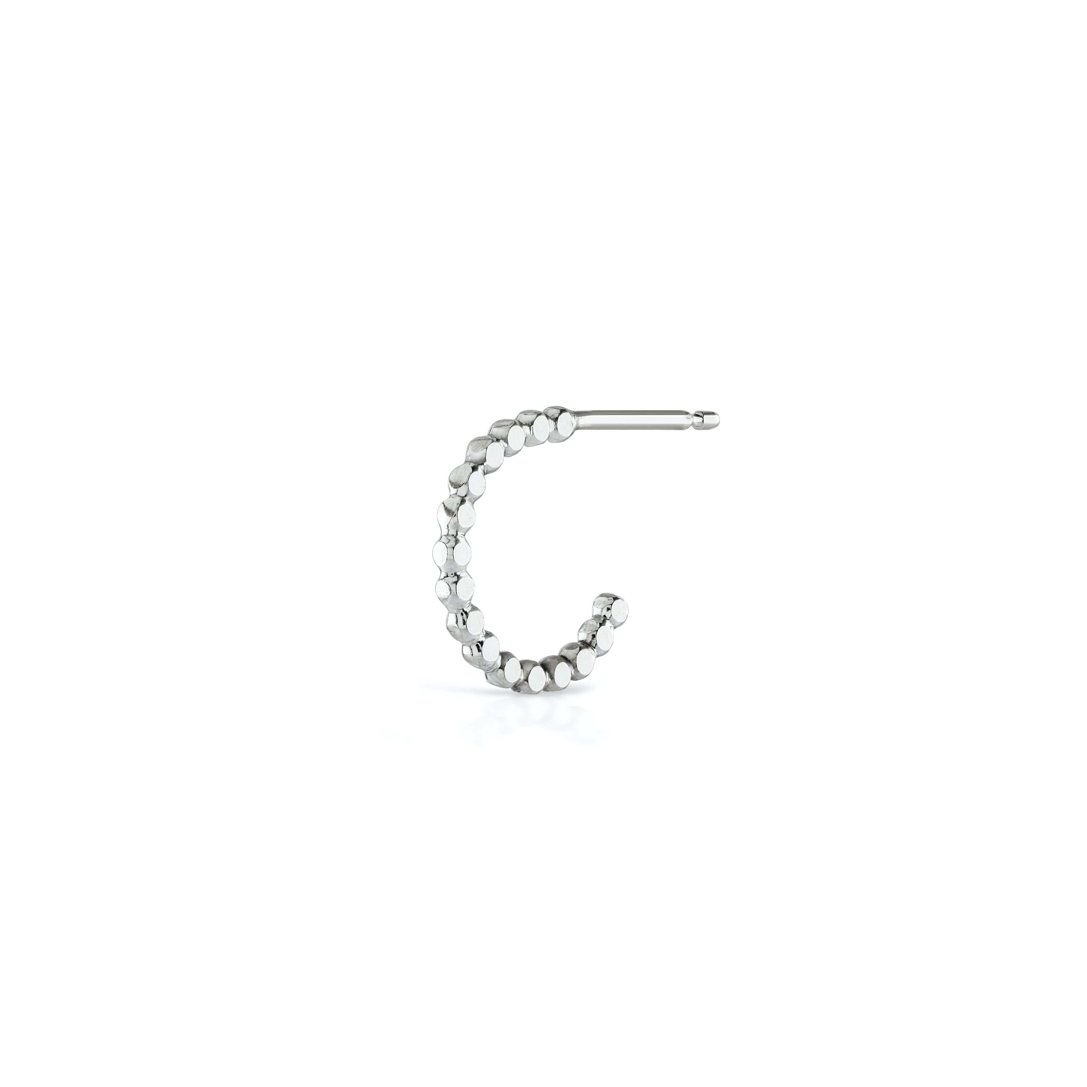 Speakeasy Hoop Earring