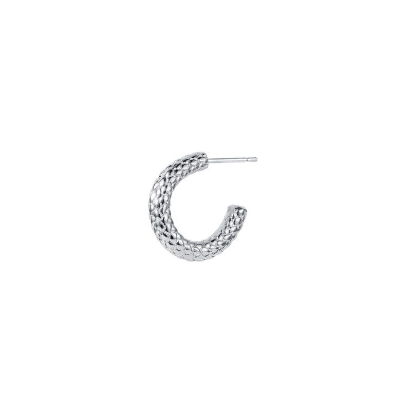 Yacht Rope Chunky Hoop Earring- Small